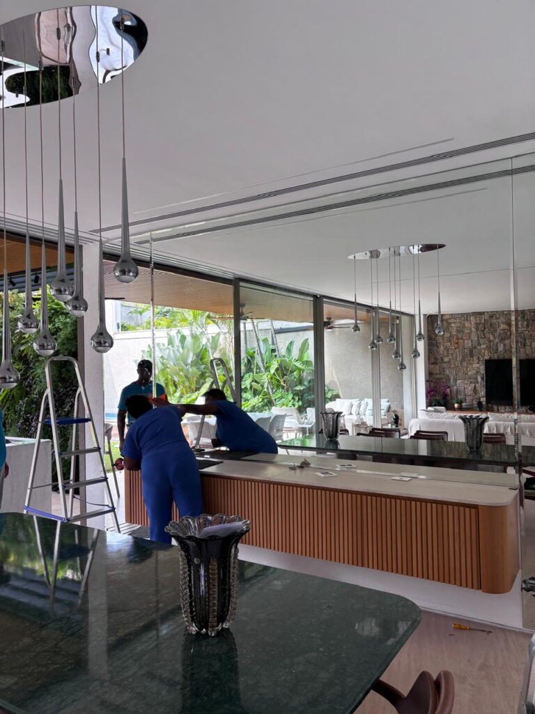 Espelho decorativo para banheiro em São Paulo